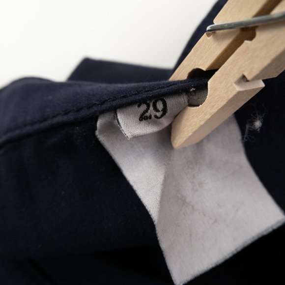 MISS SIXTY navy mid-rise crop pants size 29 - Picture 6 of 8